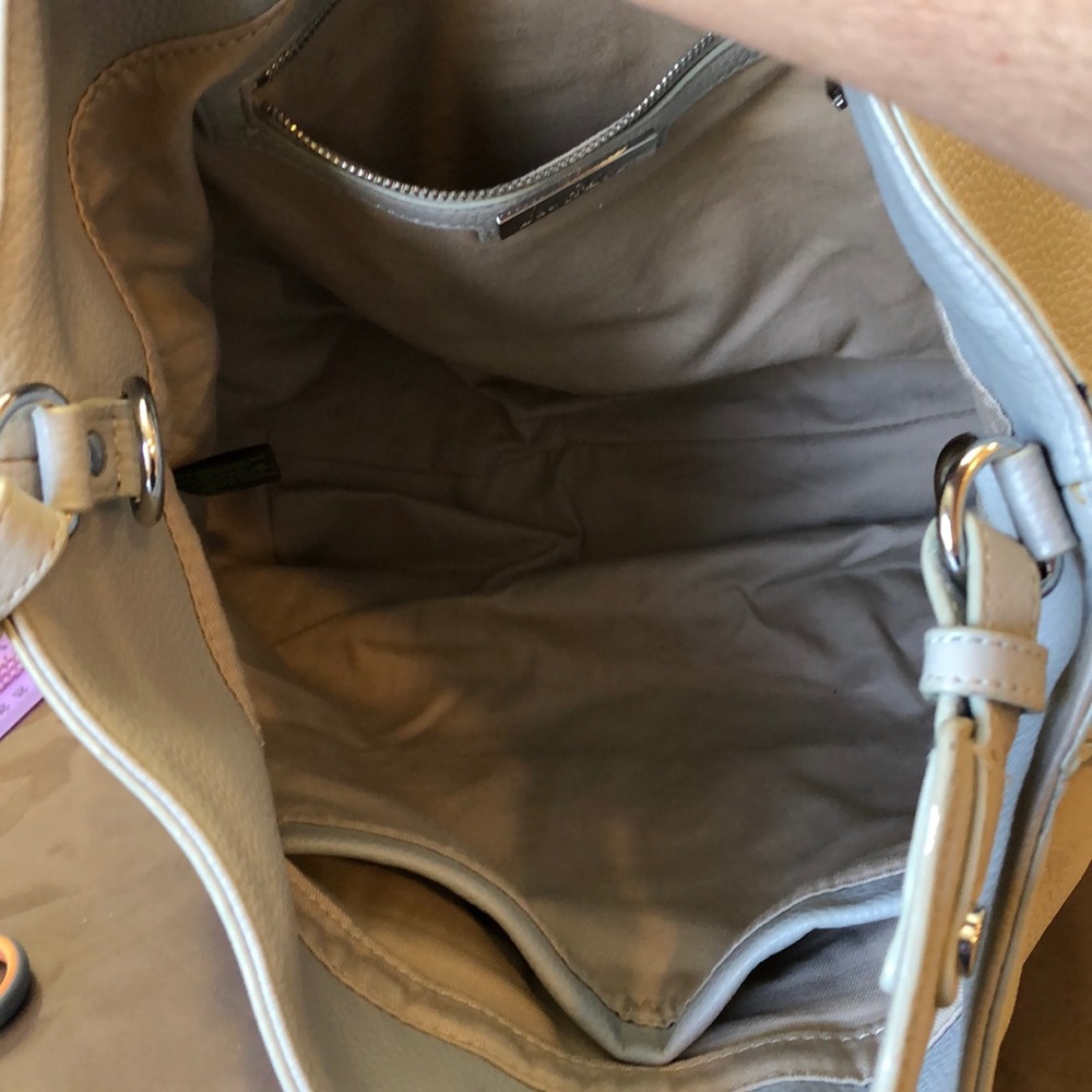 Sam Edelman Light Gray Leather Bag - Picture 8 of 9